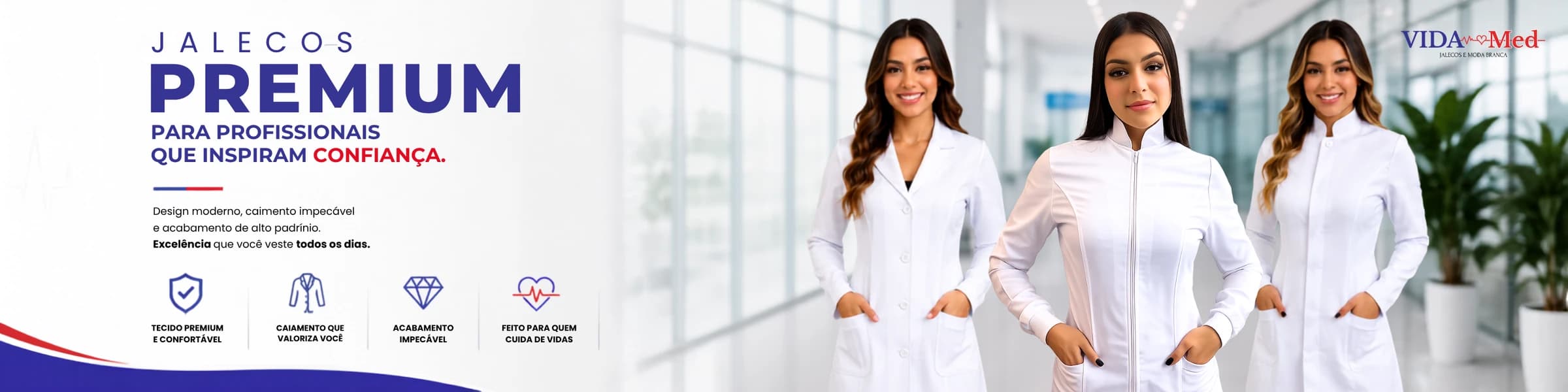 VIDA MED — Vestindo qualidade e confiança