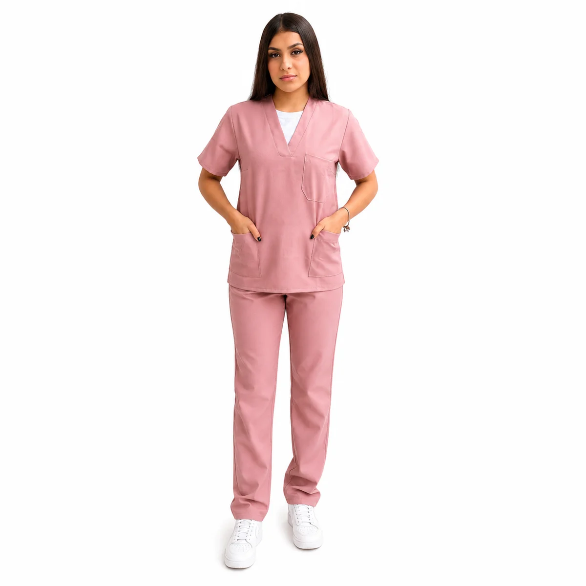 Scrub Unissex Rose